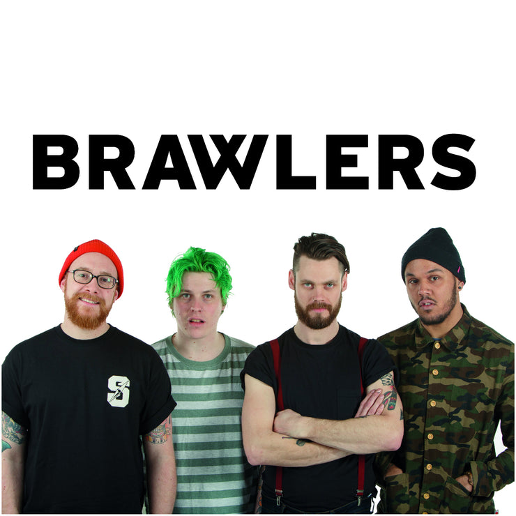 Brawlers - I Am A Worthless Piece Of Shit CD