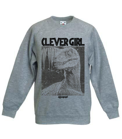 Alcopop! Clever Girl (Jurassic Park inspired) Sweatshirt