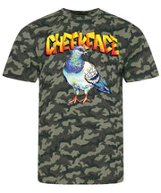 Cheekface Pigeon Camo UK Tour Tee