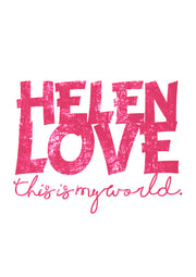 Helen Love 'This is my World' Shirt